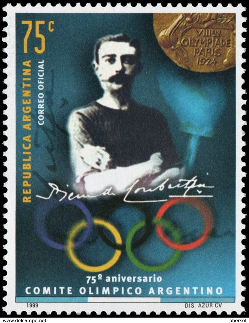 Argentina 1999 Olympic Cometee MNH Stamp - Ongebruikt