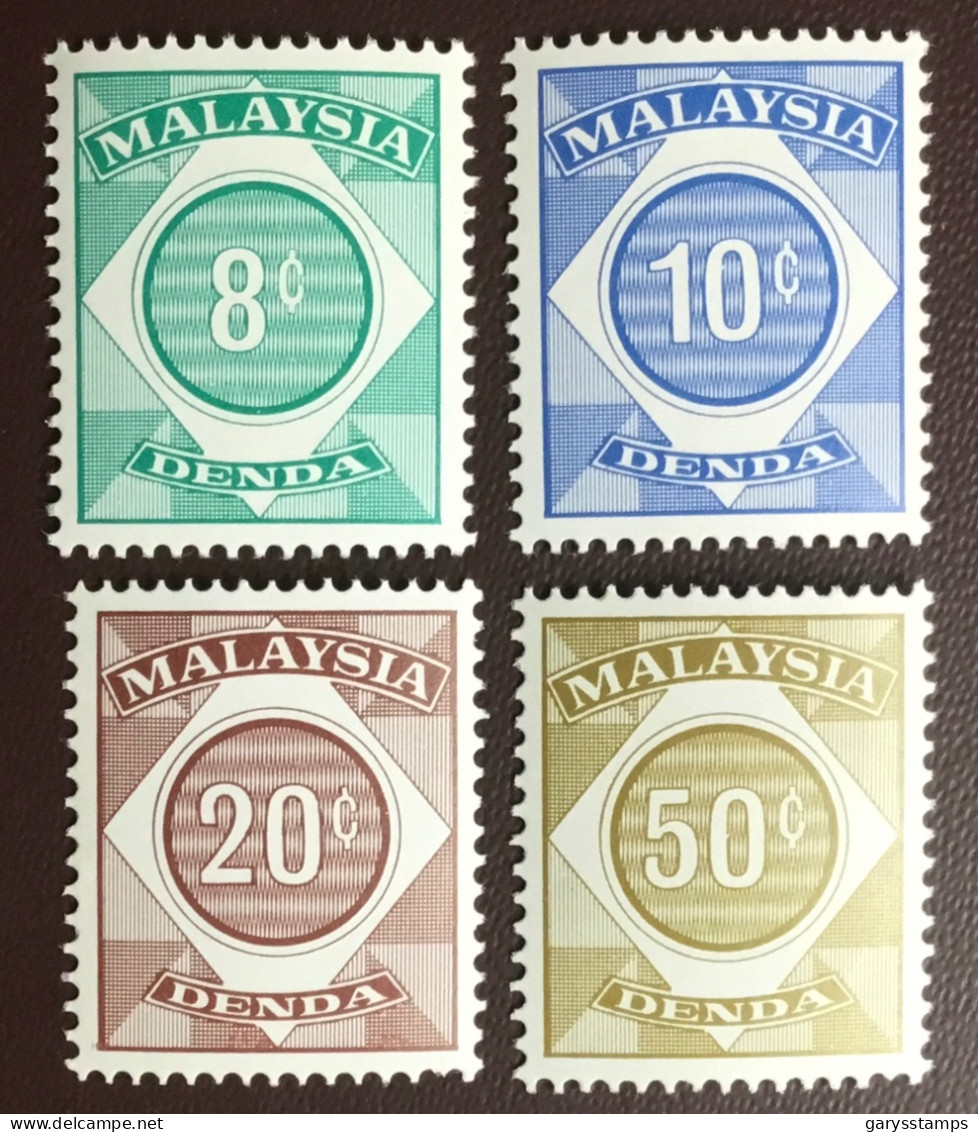 Malaysia 1972 Postage Due Set MNH - Malaysia (1964-...)