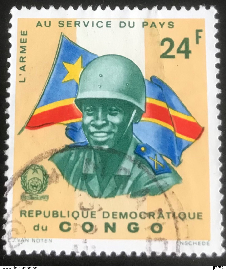 République Démocratique Du Congo - C3/36 - 1966 - (°)used - Michel 279 - Leger In Dienst Van Het Land - Usados