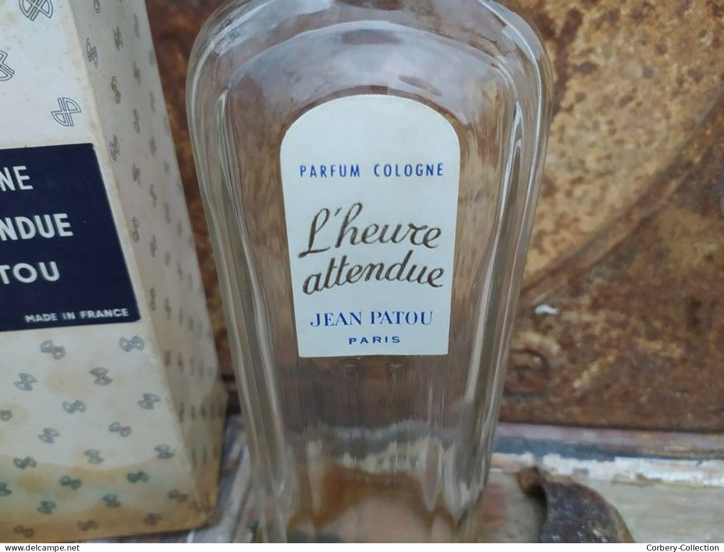 Ancien Flacon Parfum Jean Patou Paris L'Heure Attendue - Bottles (empty)