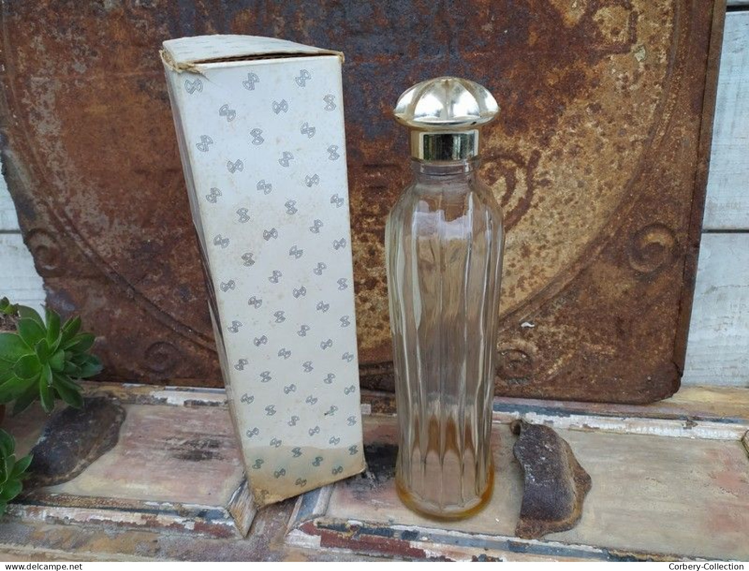 Ancien Flacon Parfum Jean Patou Paris L'Heure Attendue - Frascos (vacíos)