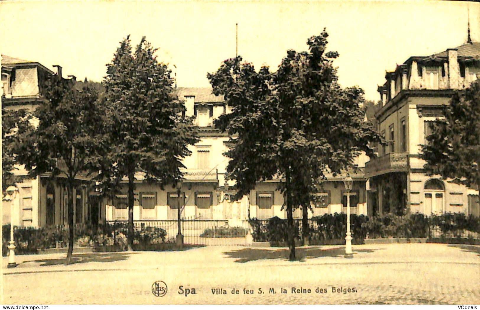 Belgique - Liège - Spa - Villa De Feu S. M. La Reine Des Belges - Spa
