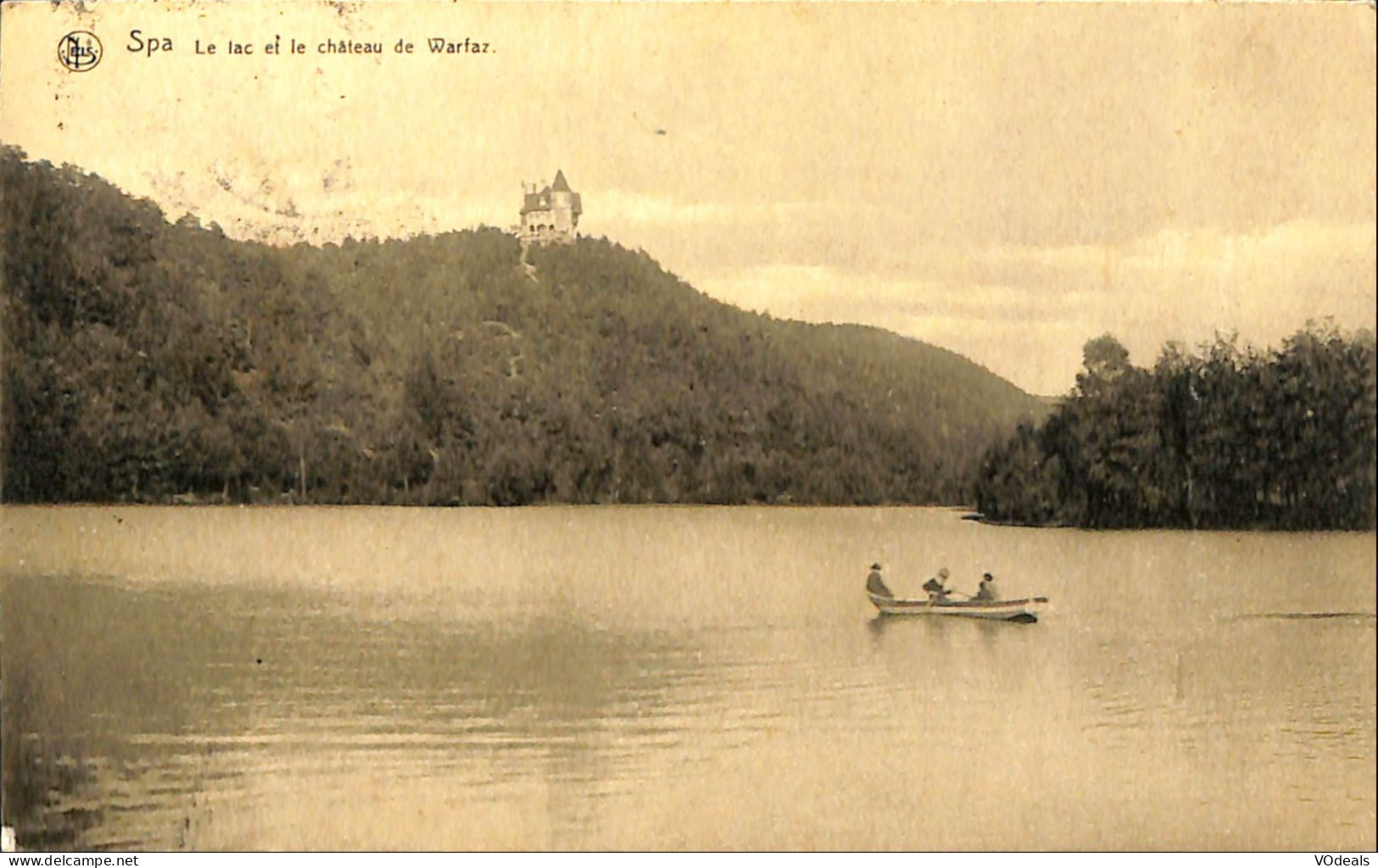 Belgique - Liège - Spa - Le Lac Et Le Château De Warfaz - Spa