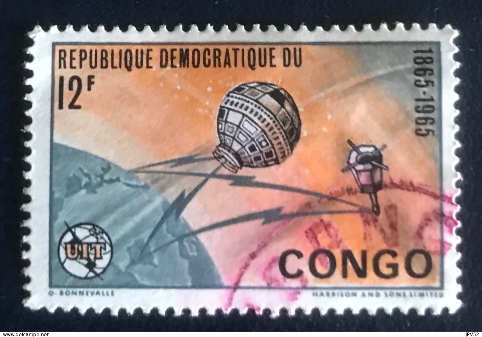 République Démocratique Du Congo - C3/37 - 1965 - (°)used - Michel 229 - 100j ITU - Gebraucht