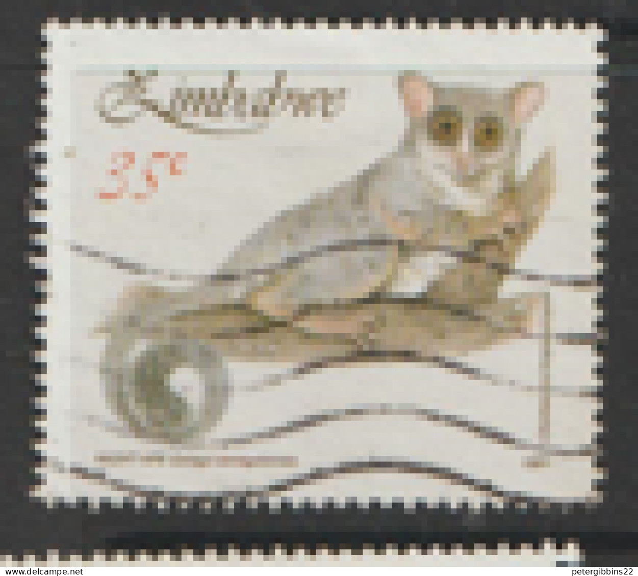 Zimbabwe  1991  SG  892  Night Ape   Fine Used - Zimbabwe (1980-...)