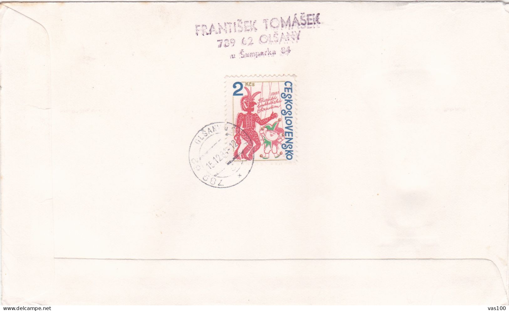 THE PAINTING COVERS   FDC    Tchécoslovaquie - Lettres & Documents