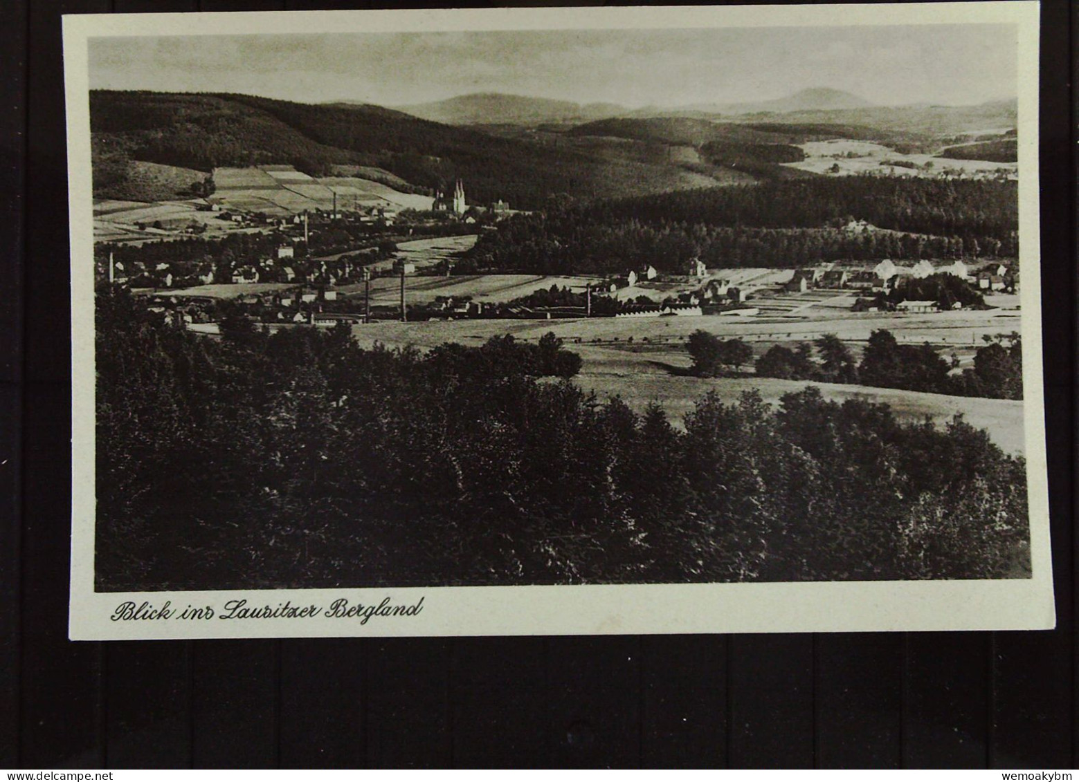 DR: Ansichtskarte Blick Vom Jägerhaus Wilthen Ins Lausitzer Bergland - Nicht Gelaufen, Um 1930 - Wilthen