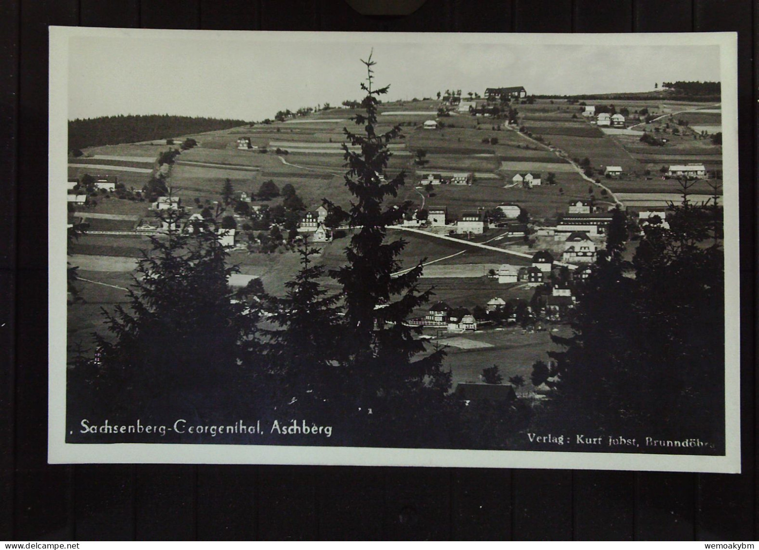 DR: Ansichtskarte Von Sachsenberg-Georgenthal, Aschberg - Nicht Gelaufen, Um 1930 - Georgenthal