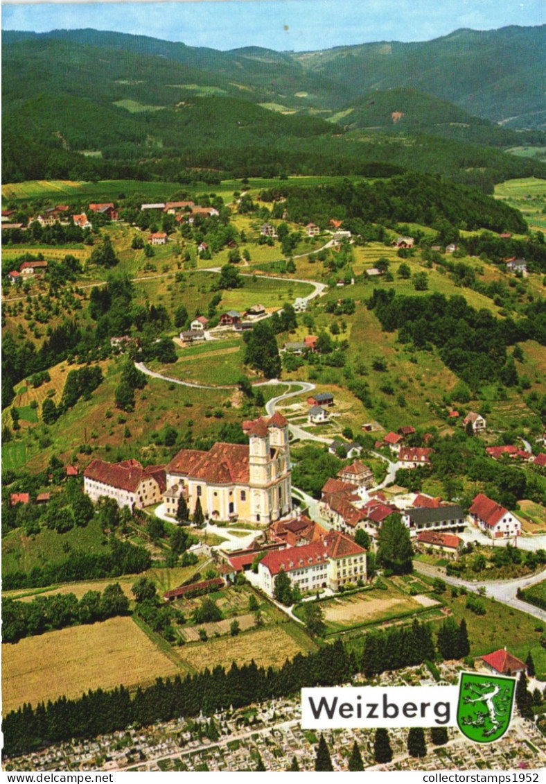 WEIZBERG, WEIZ, STYRIA, ARCHITECTURE, EMBLEM, AUSTRIA, POSTCARD - Weiz