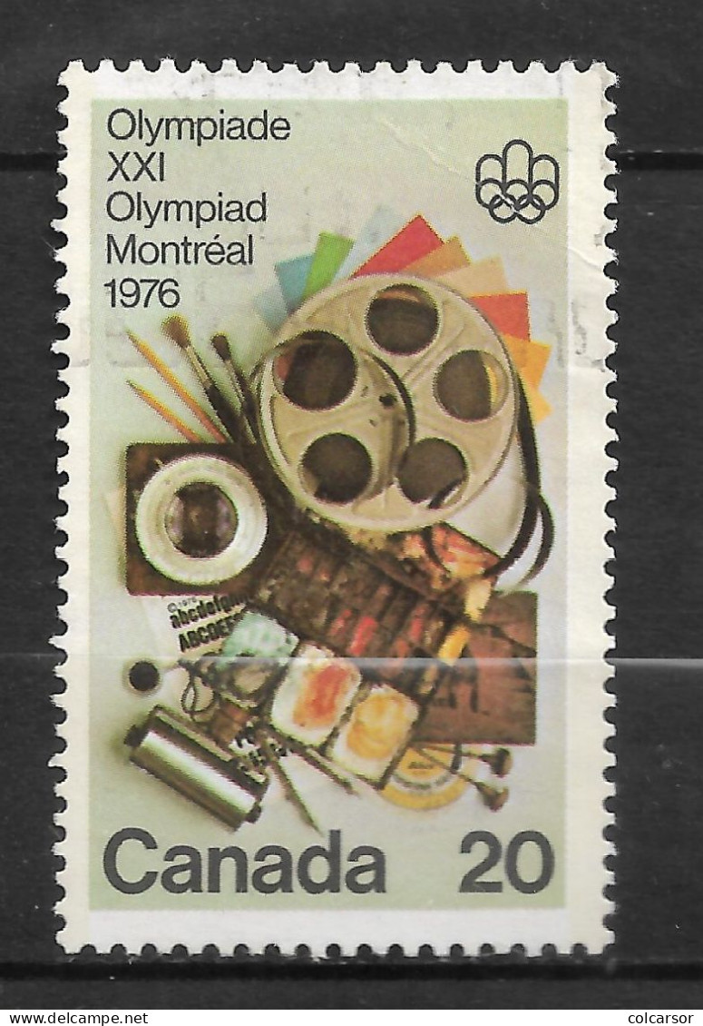 CANADA  N°  594" J.O, MONTREAL " - Oblitérés
