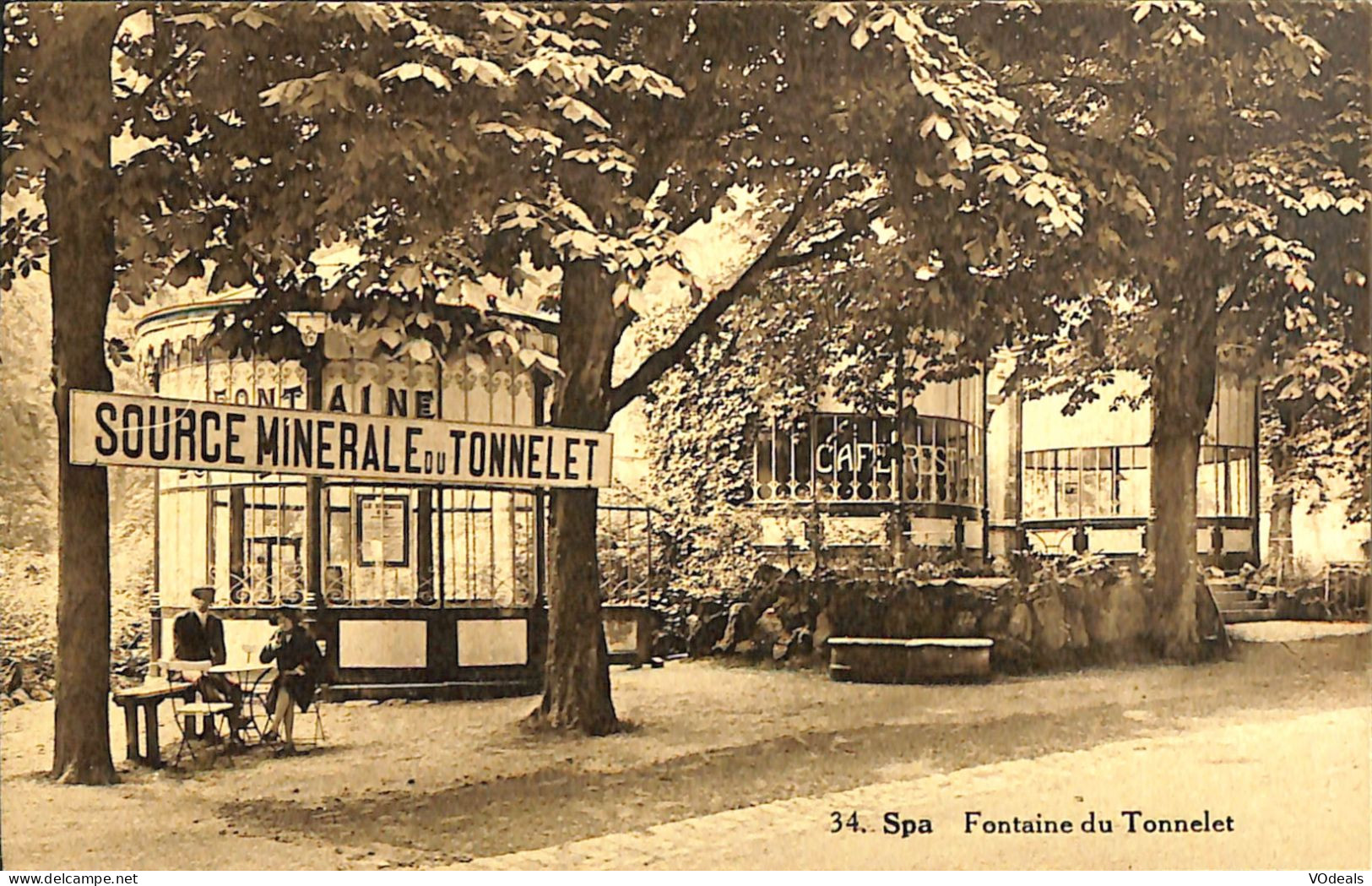 Belgique - Liège - Spa - Fontaine Du Tonnelet - Spa