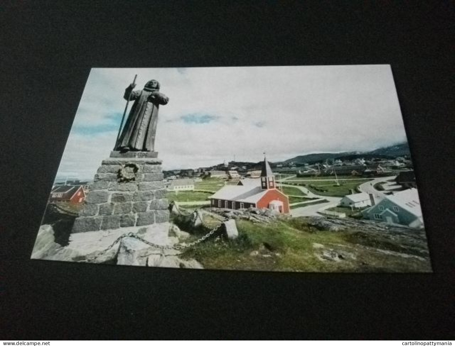 MONUMENTO NUUK THE STATUE OF HANS EGEDE GROELANDIA - Groenland