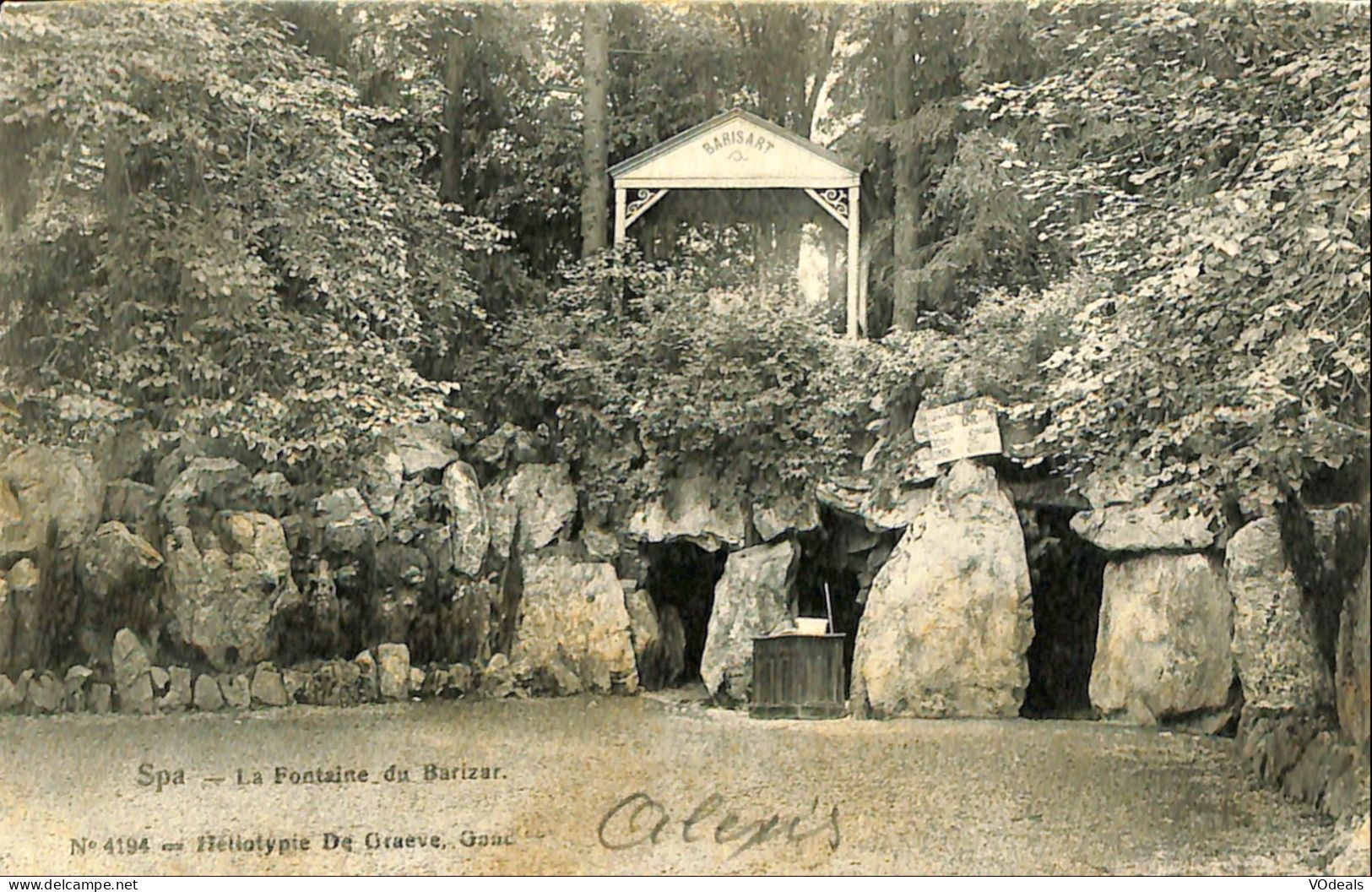 Belgique - Liège - Spa - La Fontaine Du Barizar - Spa