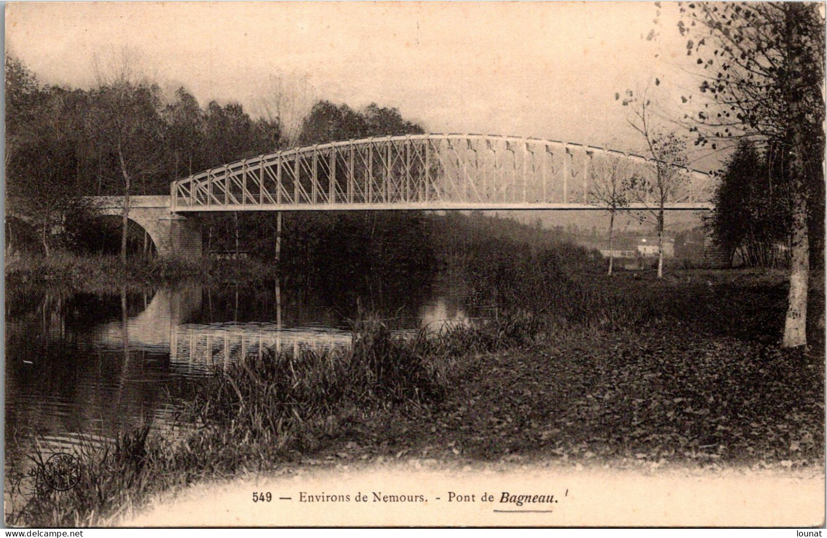 77 BAGNEAU - Pont De Bagneau - Bagneaux Sur Loing