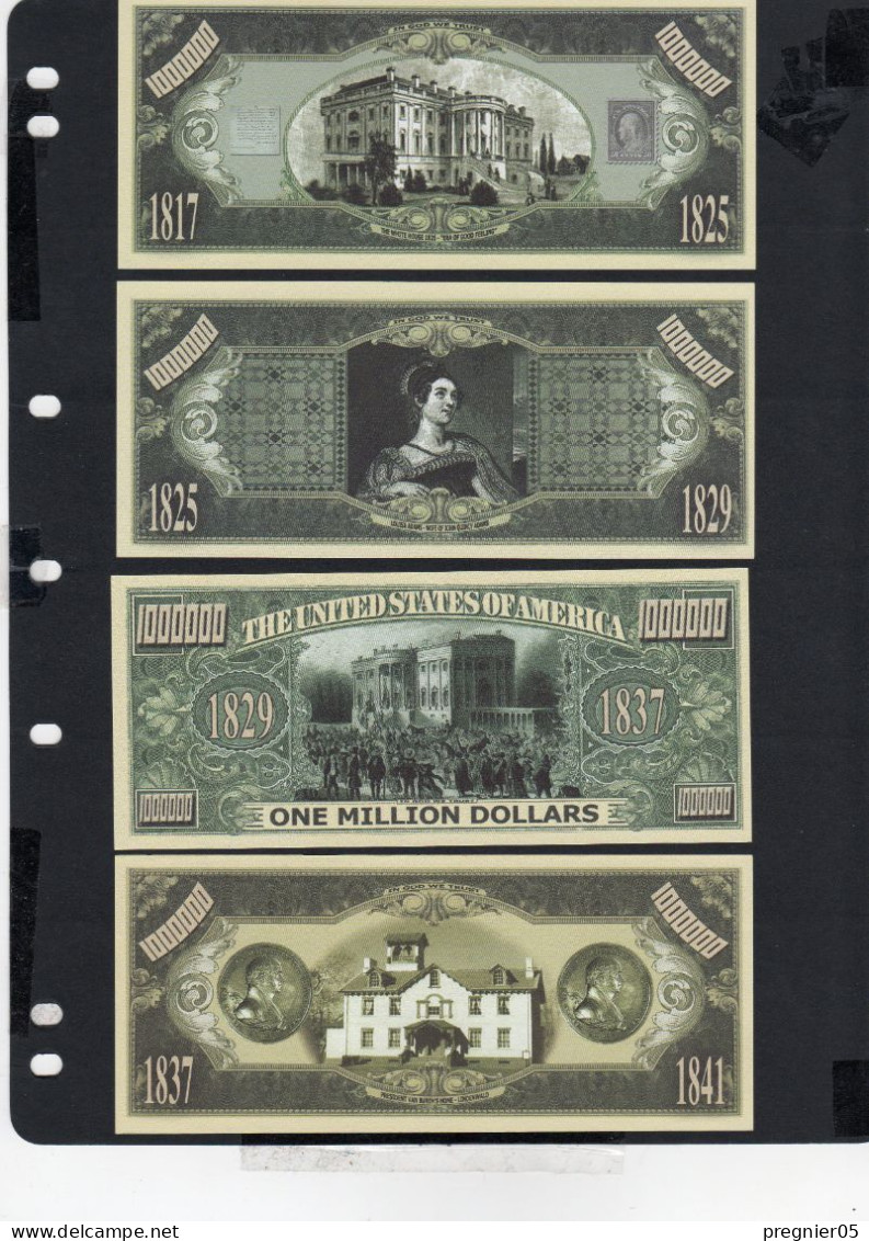 USA - Lot 19 Billets Fantaisie Série Les Présidents NEUF/UNC - Sets & Sammlungen