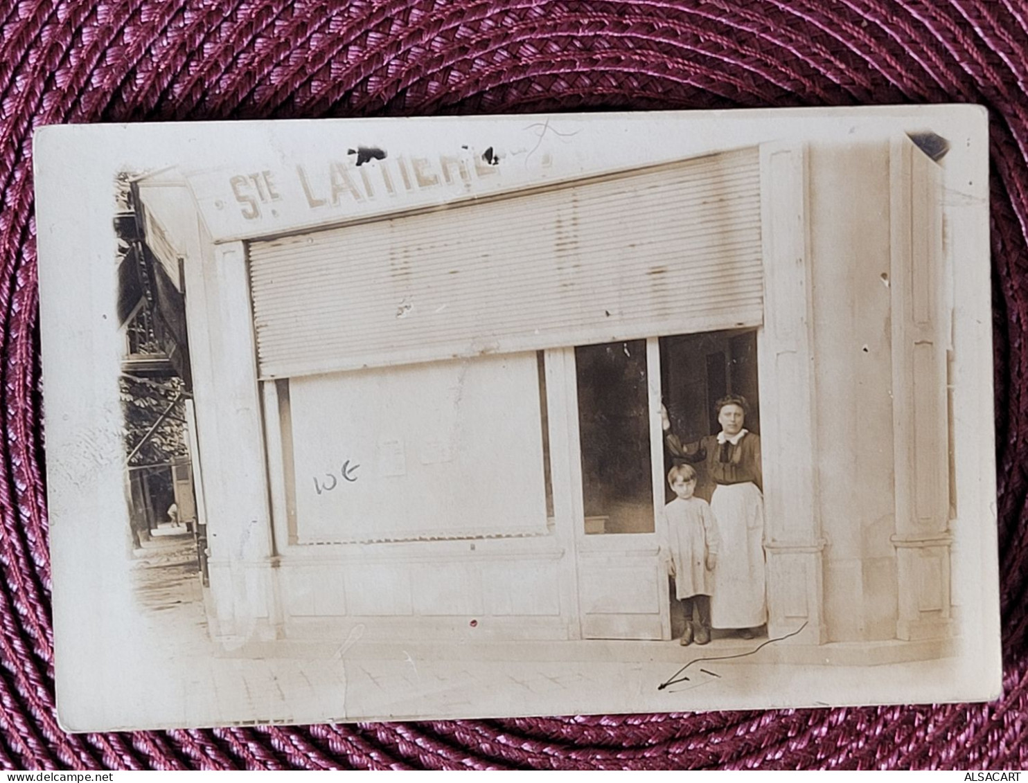 Carte Photo  Ste Laiterie - Shopkeepers