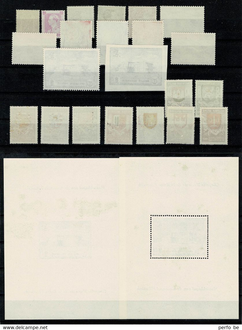 1940 Volledige Jaar Incl. BL13 En 14 En Zegels Uit De Blokken - POSTFRIS - Años Completos