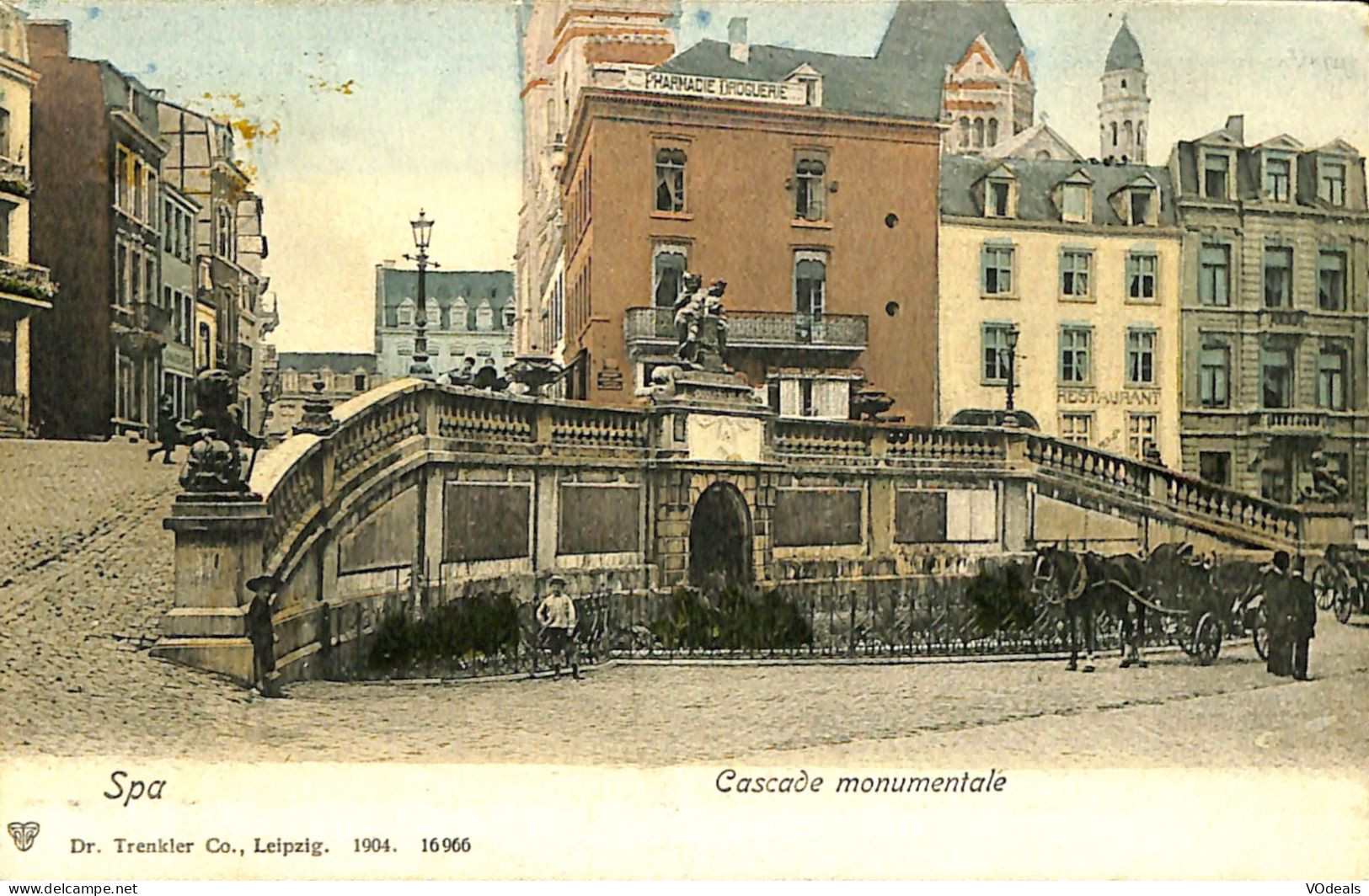 Belgique - Liège - Spa - Cascade Monumentale - Spa