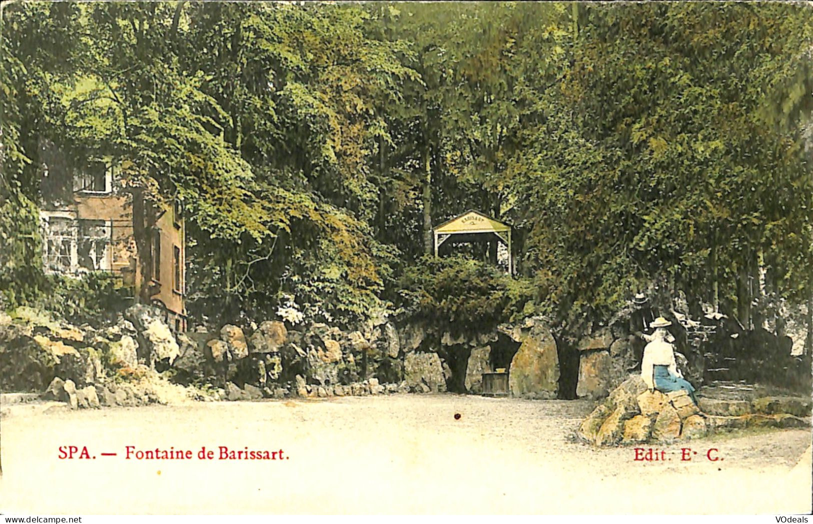 Belgique - Liège - Spa - Fontaine De Barissart - Spa
