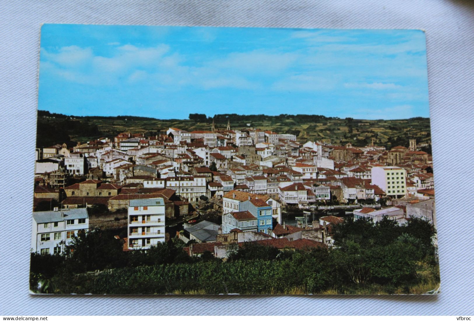 Cpm 1972, Betanzos, Vista Parcial, Espagne - La Coruña