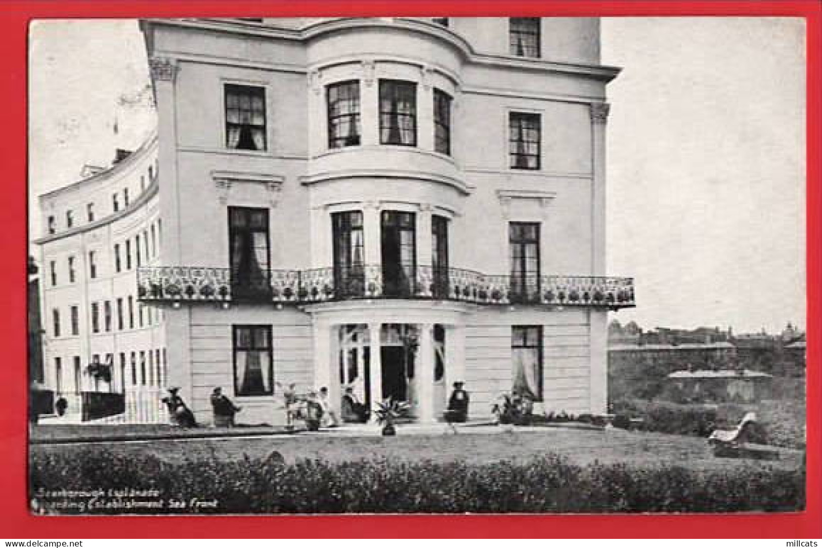 UK YORKSHIRE  SCARBOROUGH   BOARDING HOUSE   Pu 1906  - Scarborough