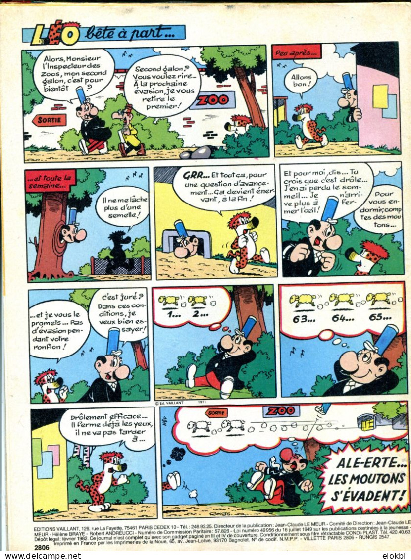 Pif Gadget N°673 - Ayak “Quand Hurle La Tourmente” - Dr Justice "Dr Justice Prit Un Fusil" - - Pif Gadget