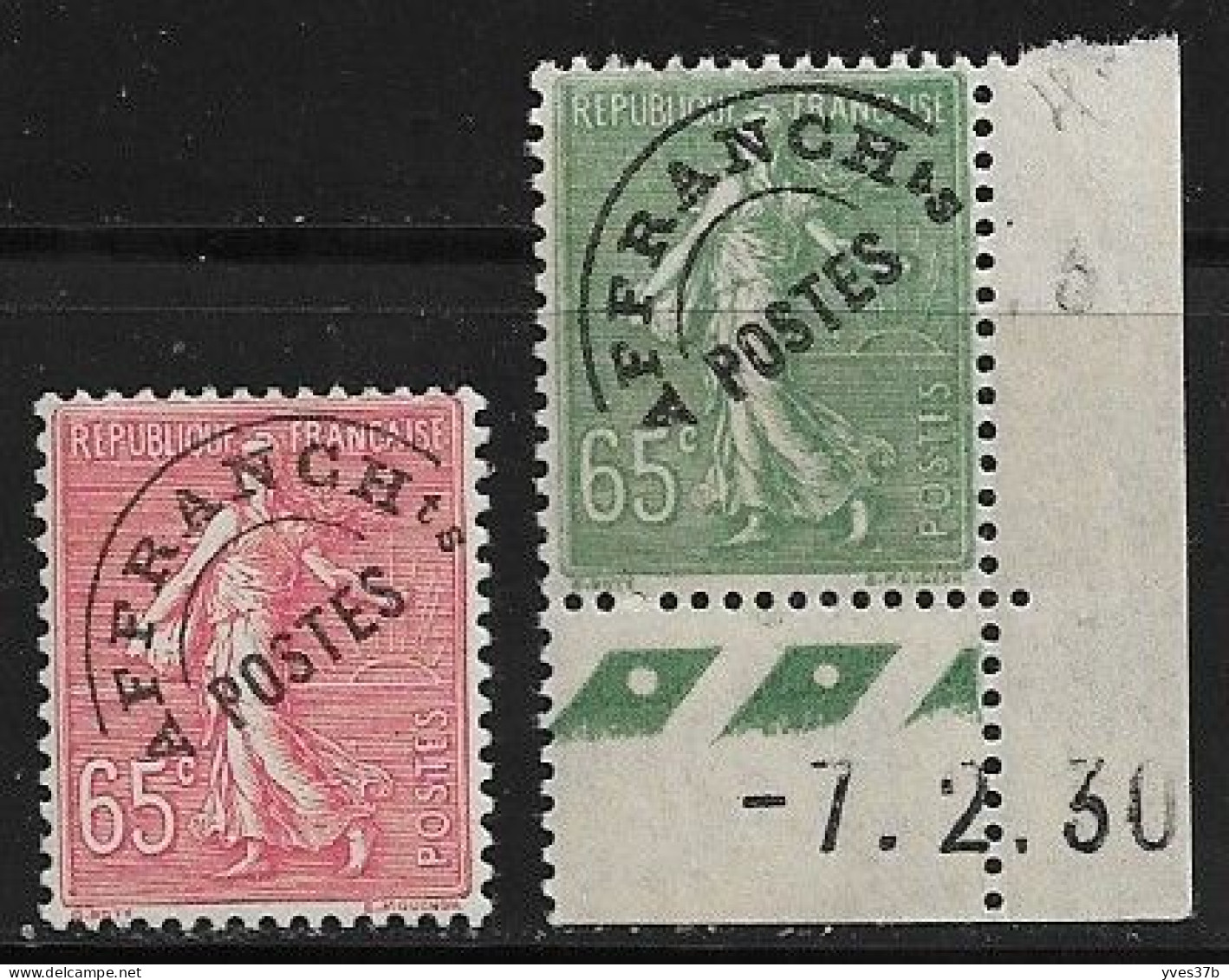 FRANCE Préoblitérés N°48 + 49 CdF - Neuf** - SUP - - 1893-1947