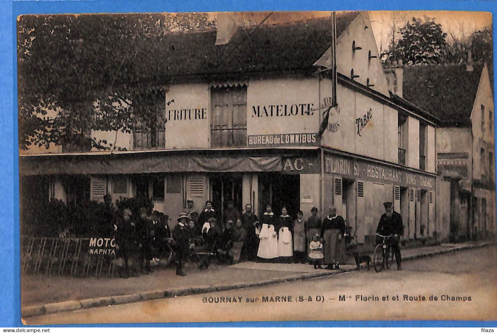 93 - Seine Saint Denis - Gournay Sur Marne - Route De Champs - Restaurant (N14572) - Gournay Sur Marne