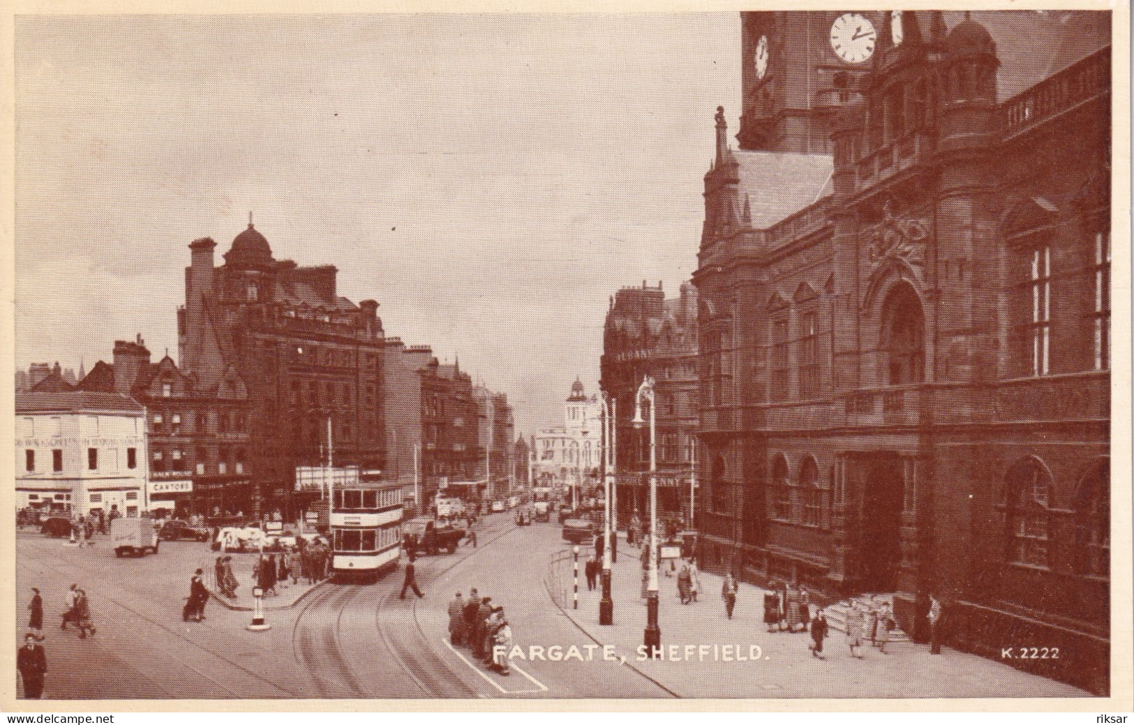 ANGLETERRE(SHEFFIELD) TRAMWAY - Sheffield