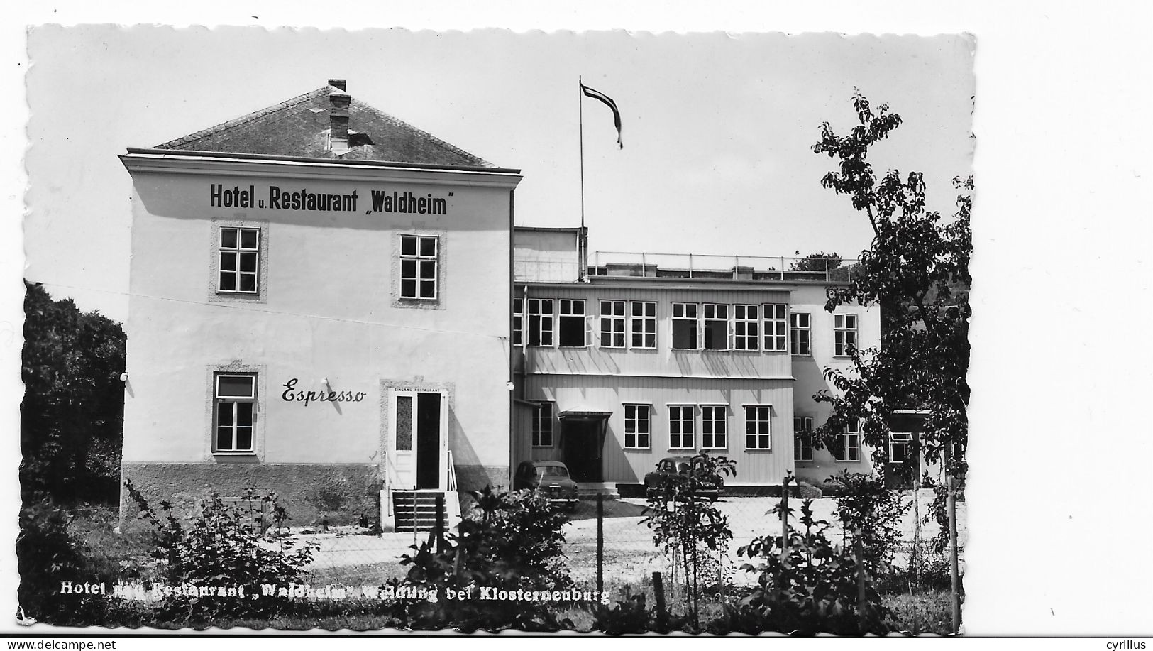 CPA - WEIDLING BEI KLOSTERNEUBURG - HOTEL WALDHEIM - Klosterneuburg