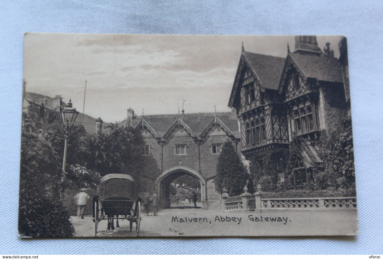 Cpa 1912, Malvern, Abbey Gateway, Angleterre - Malvern