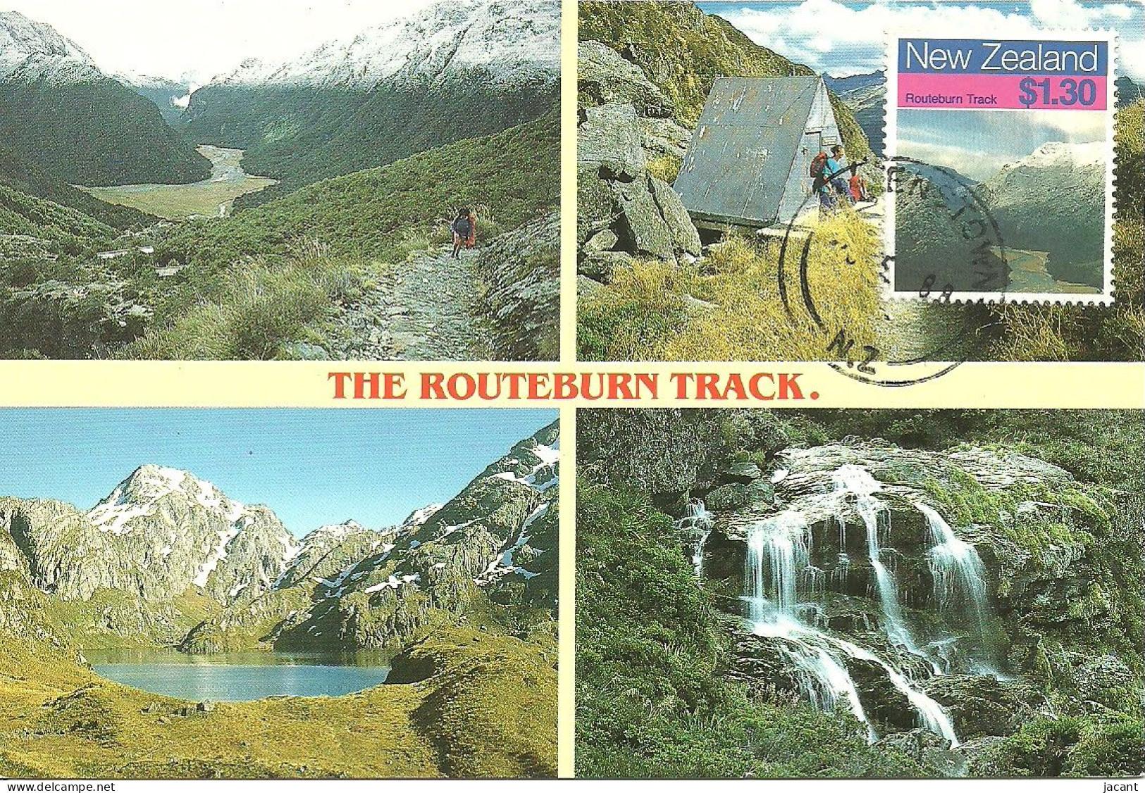 Carte Maximum - New Zeland - Routeburn Track - Lettres & Documents