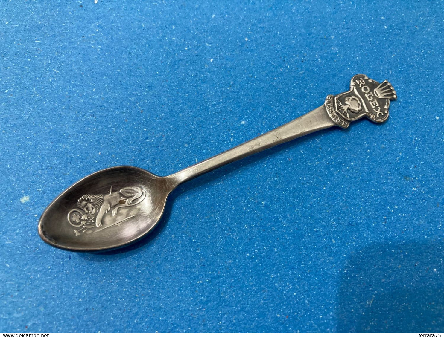 ROLEX BUCHERER OF SWITZERLAND SPOON CUCCHIAINO VINTAGE SOUVENIR.2 - Spoons