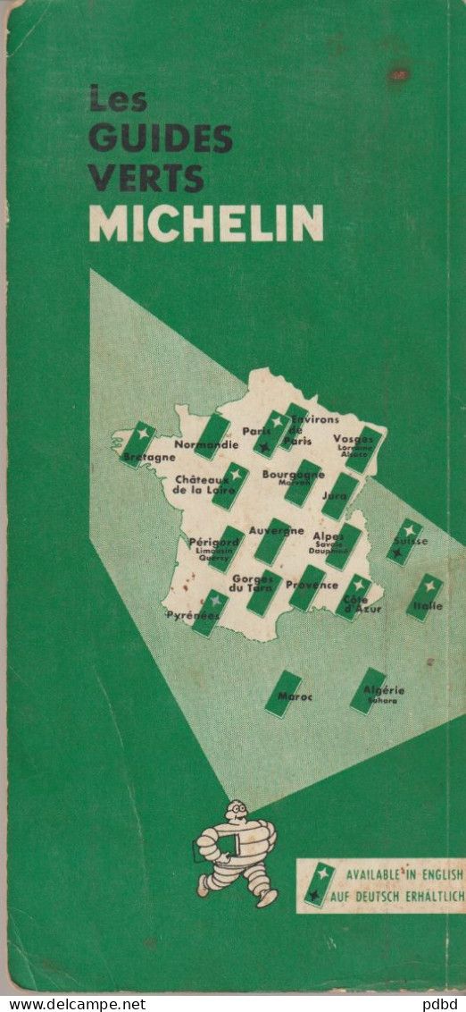 Michelin . Alpes . Savoie Dauphiné . 1961 . 18éme édition . - Michelin-Führer