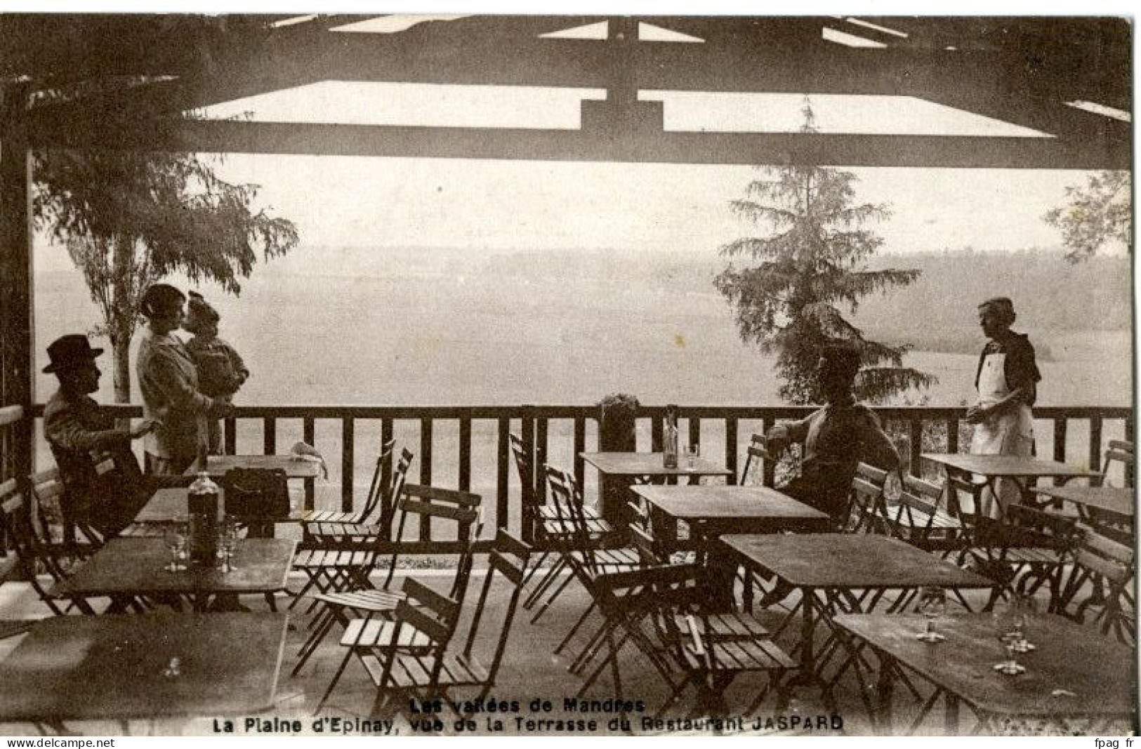 La Plaine D'Epinay (94 - Val-de-Marne) - Les Vallées De Mandres Les Roses - Vue De La Terrasse Du Restaurant Jaspard - Mandres Les Roses