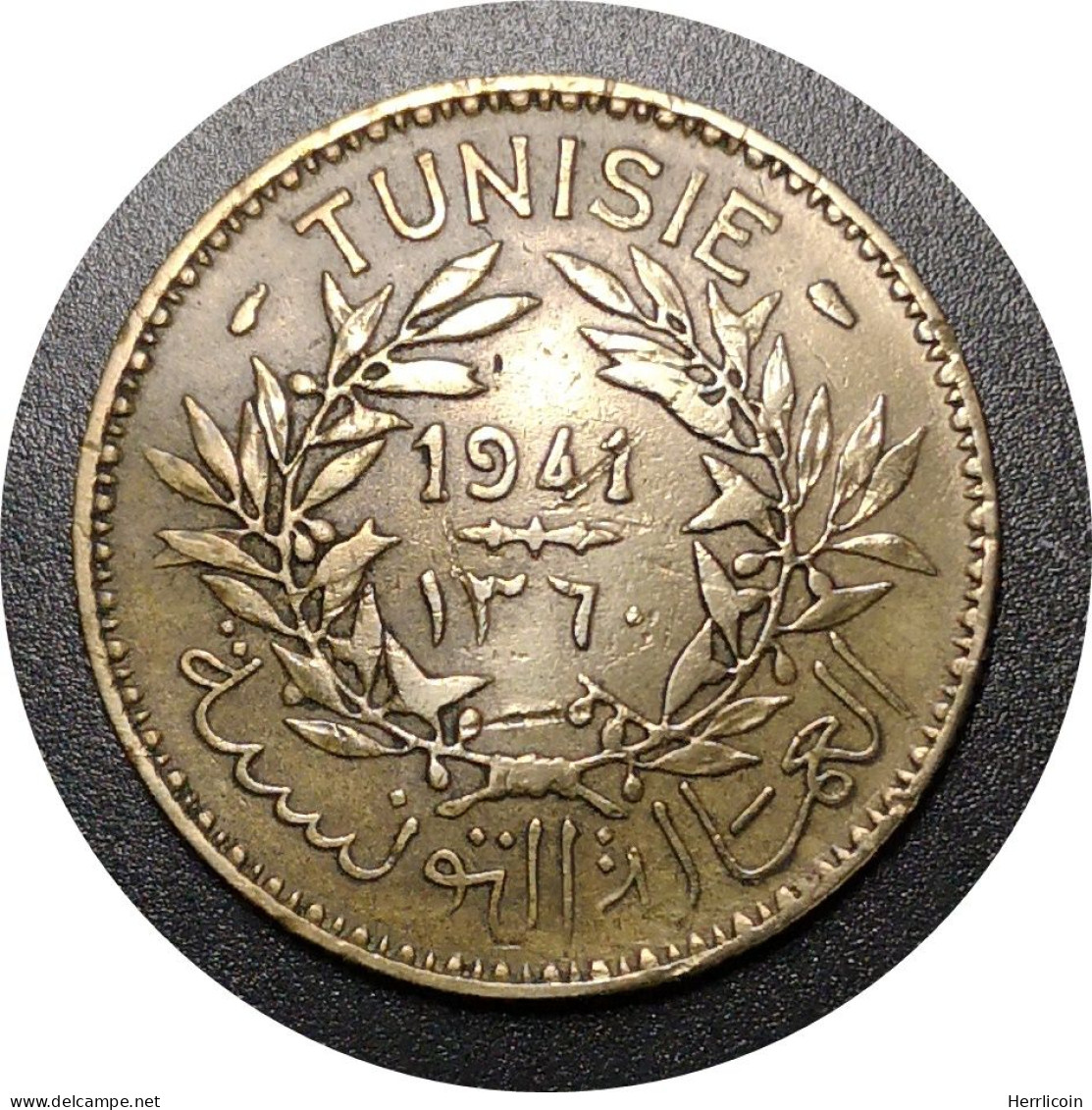 Monnaie Tunisie - 1941 - 2 Francs Chambre De Commerce - Tunisia