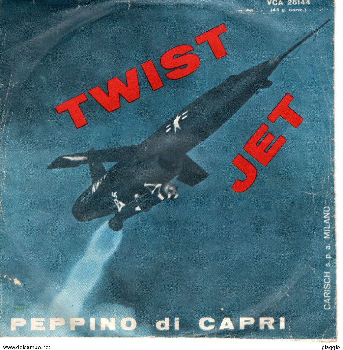 °°° 515) 45 GIRI - PEPPINO DI CAPRI - THE JET / EVERYBODY DANCE °°° - Otros - Canción Italiana