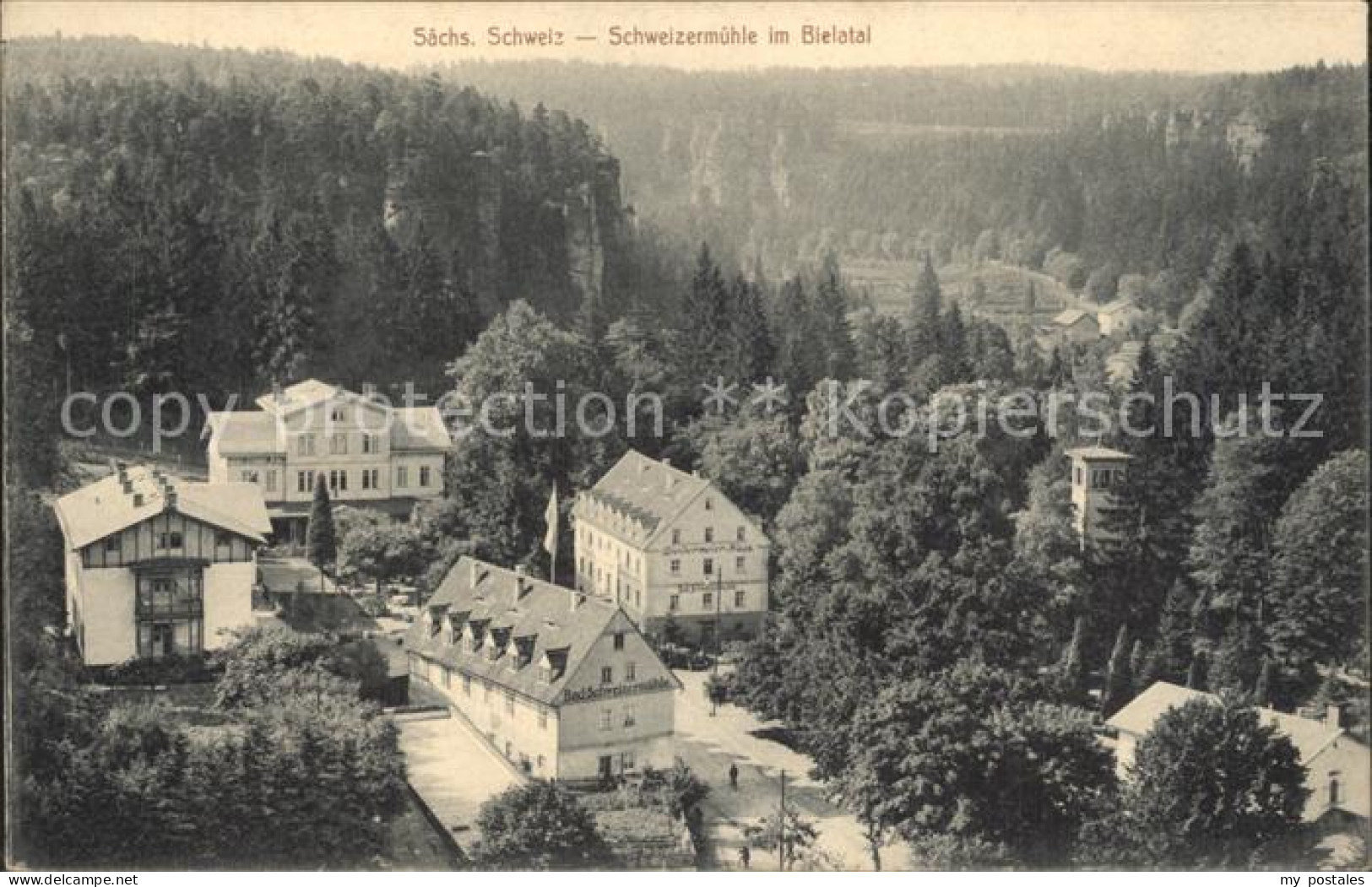 42192905 Schweizermuehle Saechsische Schweiz Sanatorium Im Bielatal Schweizermue - Rosenthal-Bielatal