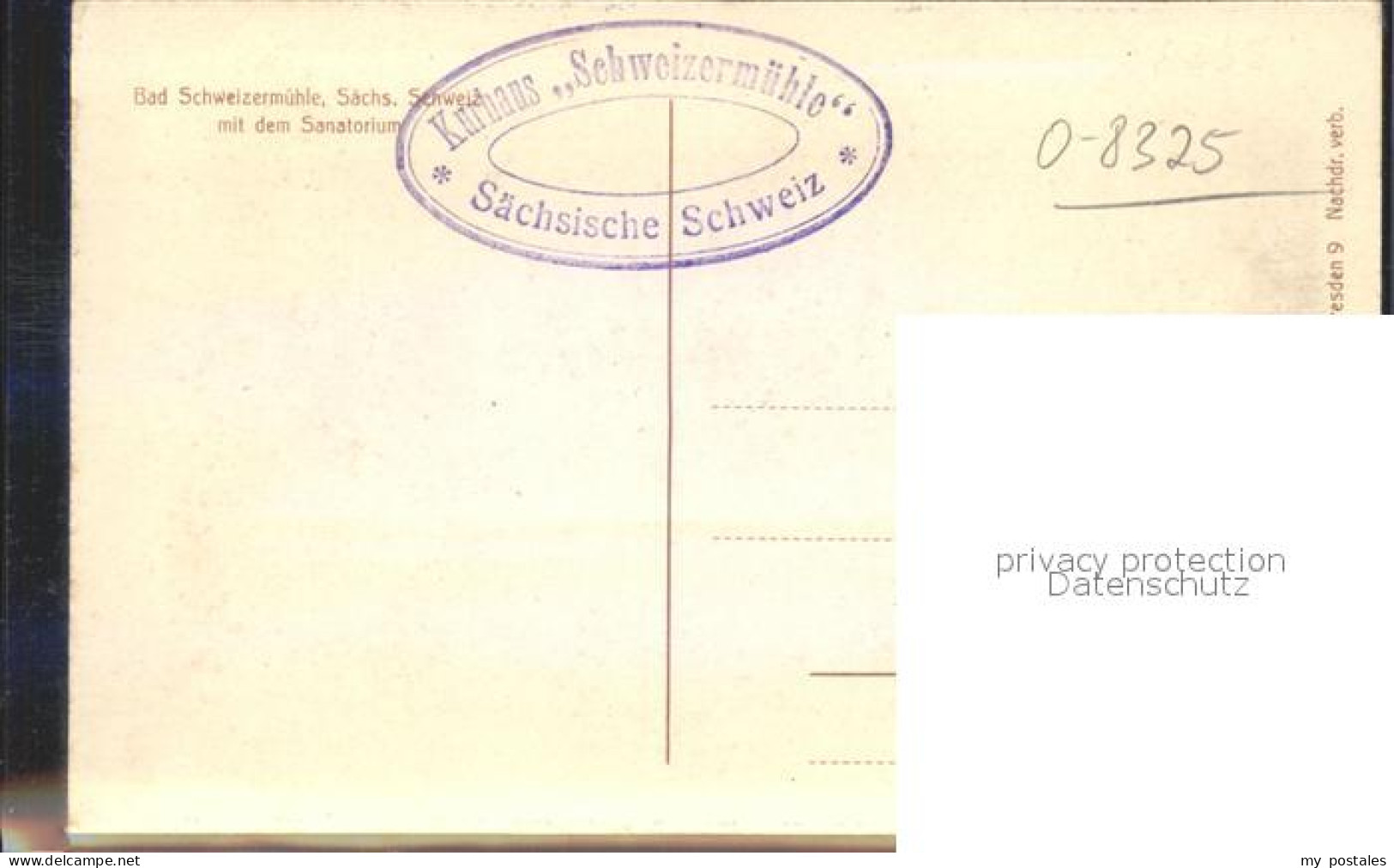 42192905 Schweizermuehle Saechsische Schweiz Sanatorium Im Bielatal Schweizermue - Rosenthal-Bielatal