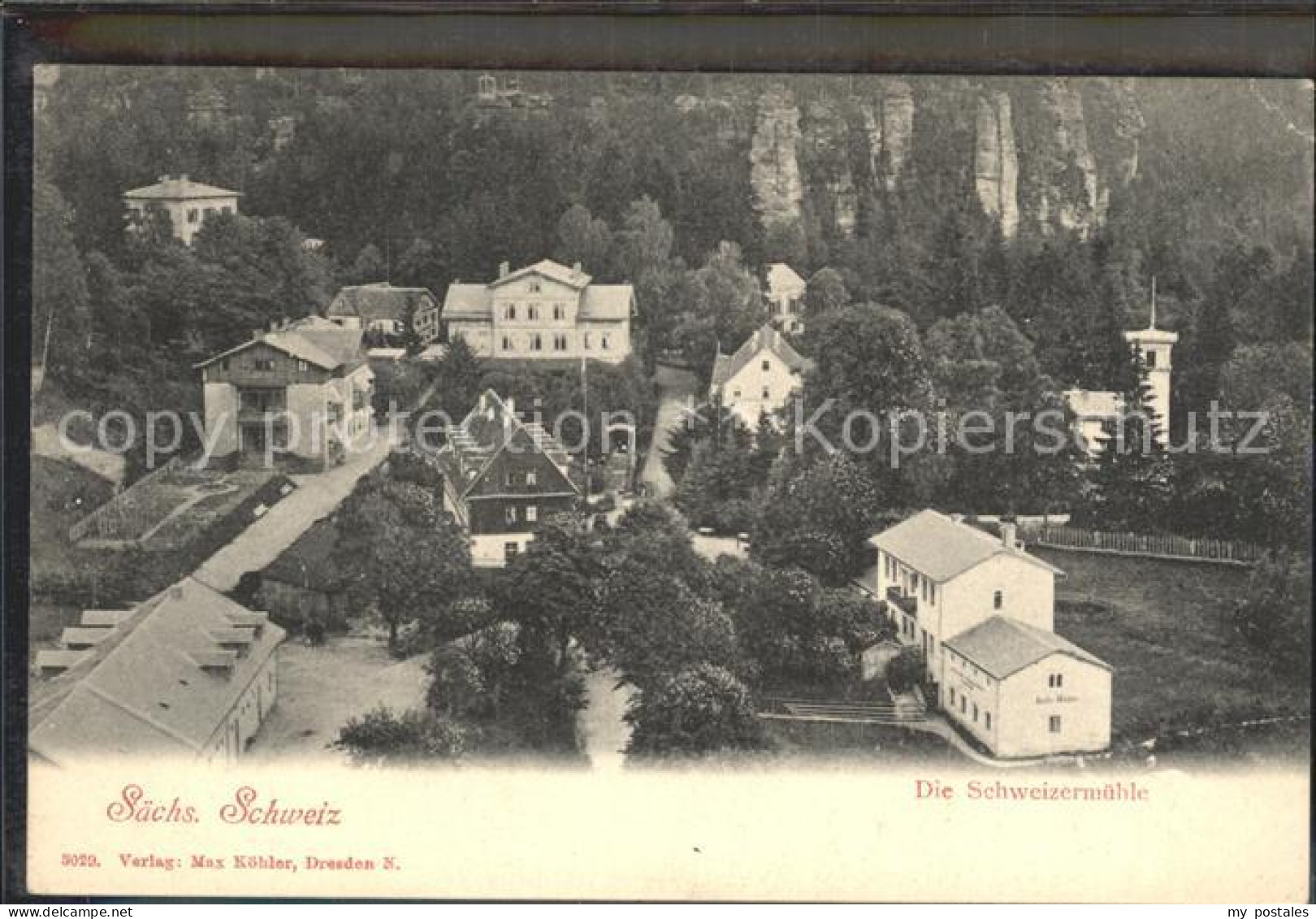 42192904 Schweizermuehle Saechsische Schweiz Sanatorium Schweizermuehle Saechsis - Rosenthal-Bielatal