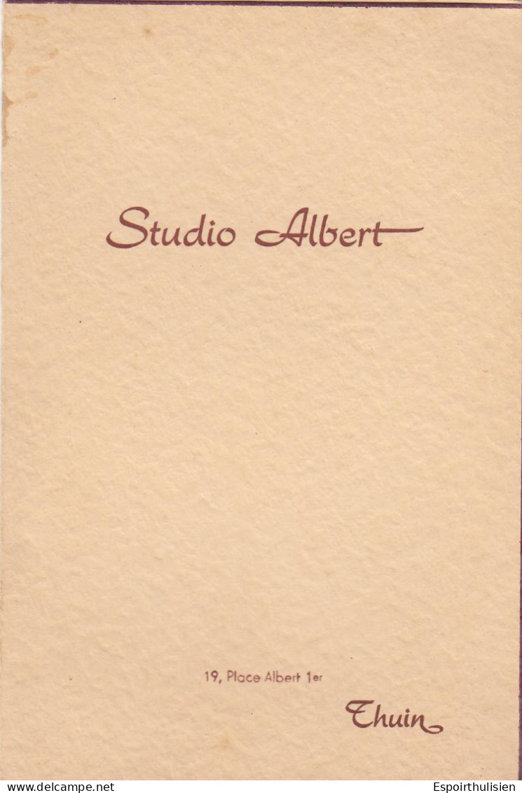 POCHETTE POUR PHOTOGRAPHIE - STUDIO ALBERT - 19 PLACE ALBERT 1 ER THUIN - USAGEE ( 48 ) - Materiaal & Toebehoren