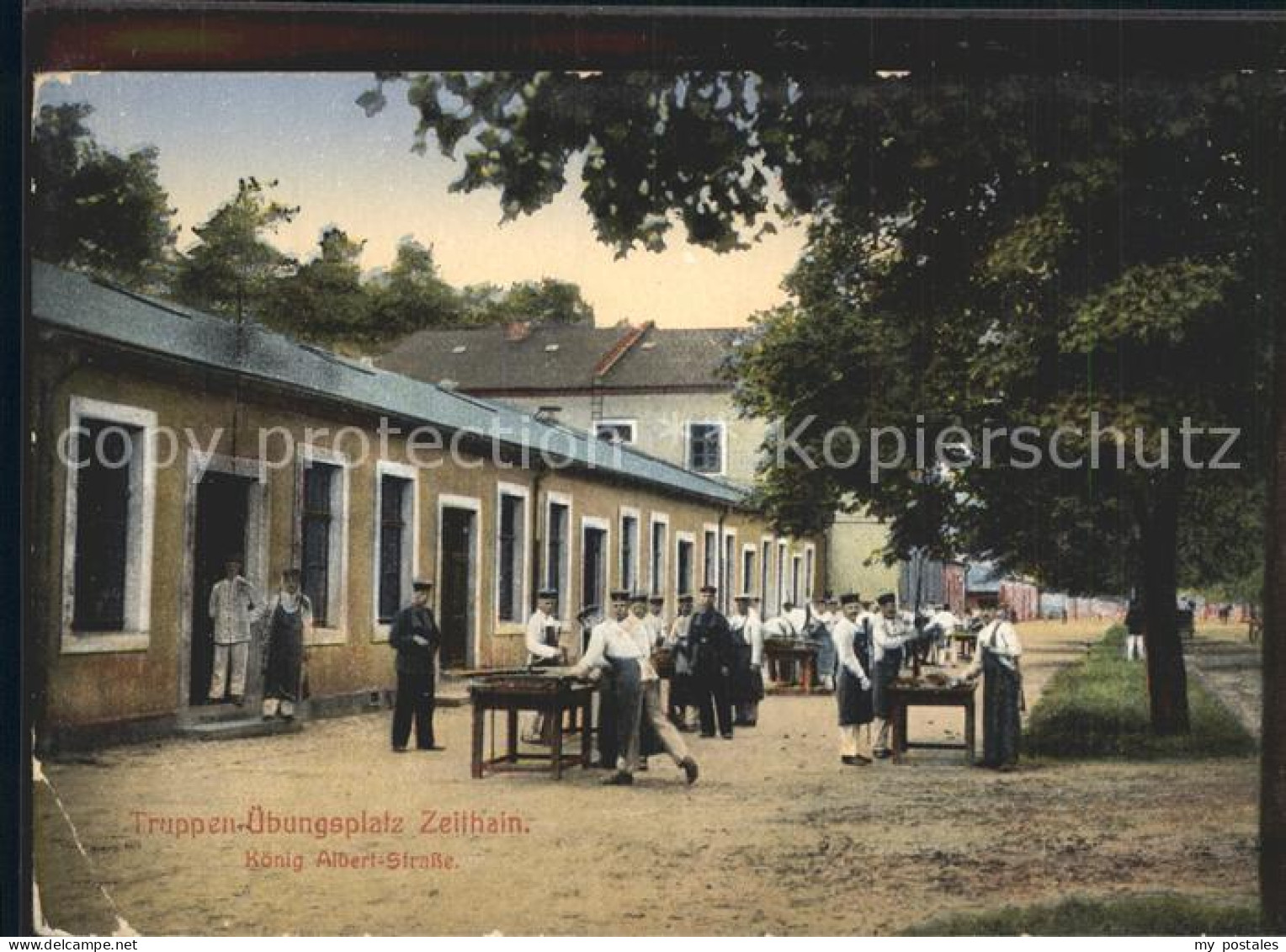 42192495 Zeithain Truppenuebungsplatz Koenig Albert Strasse  Zeithain - Zeithain