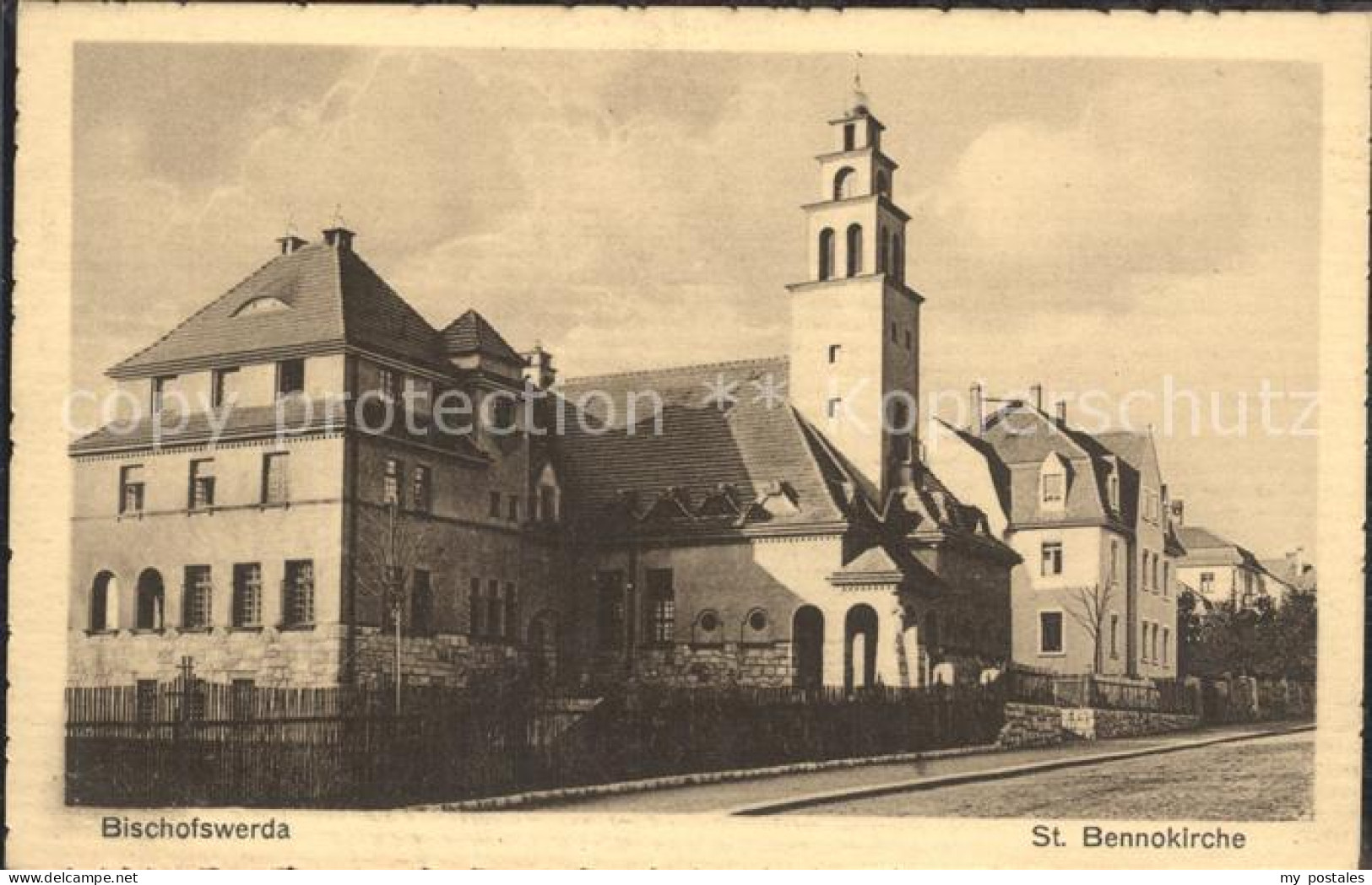 42192366 Bischofswerda St Bennokirche  Bischofswerda - Bischofswerda