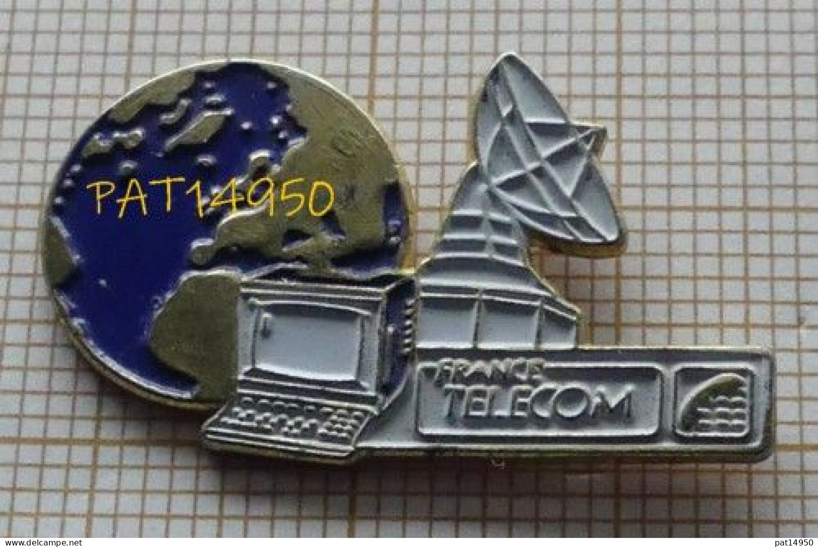 PAT14950 FRANCE TELECOM ANTENNE SATELLITE MINITEL PLANISPHERE - France Telecom