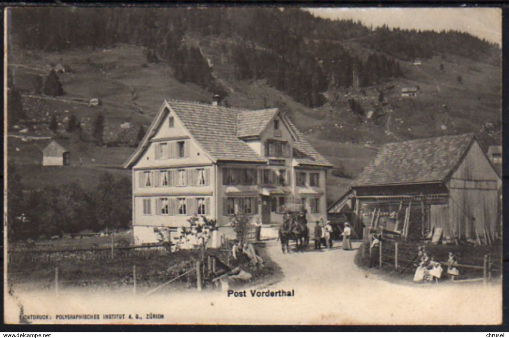 Vorderthal  Post Kutsche - Vorderthal