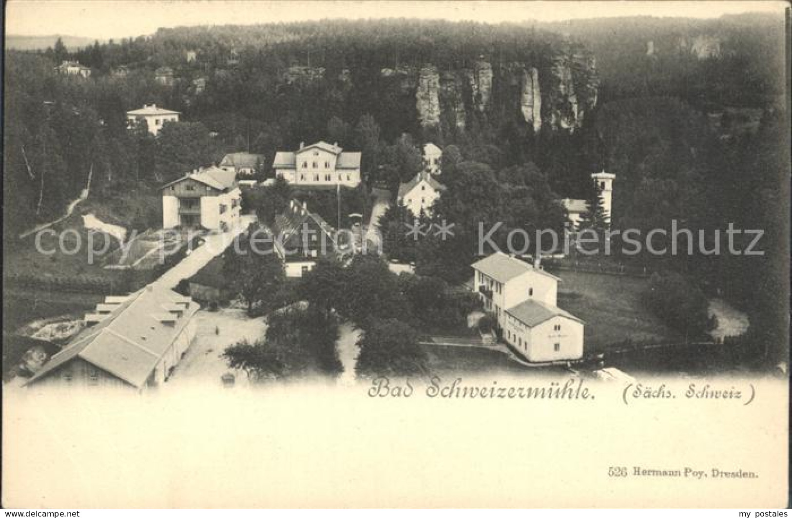 42192344 Schweizermuehle Saechsische Schweiz  Schweizermuehle Saechsische - Rosenthal-Bielatal