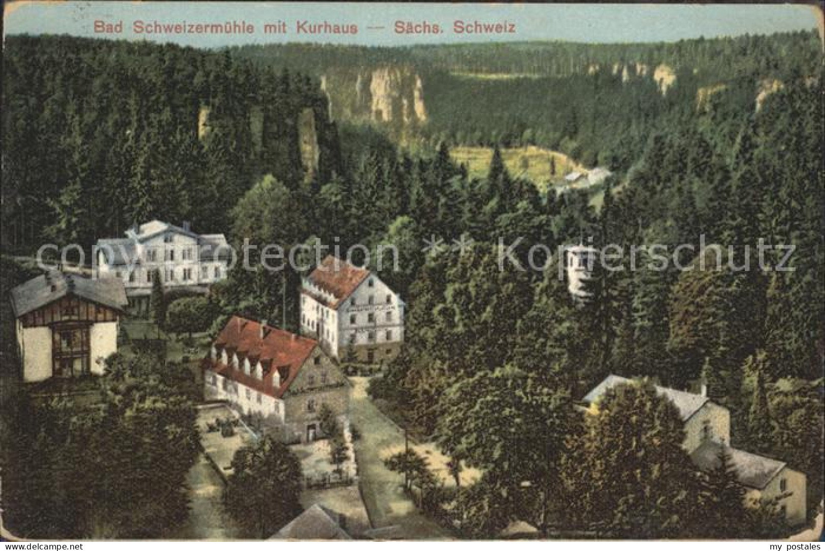 42192341 Schweizermuehle Saechsische Schweiz Kurhaus  Schweizermuehle Saechsisch - Rosenthal-Bielatal