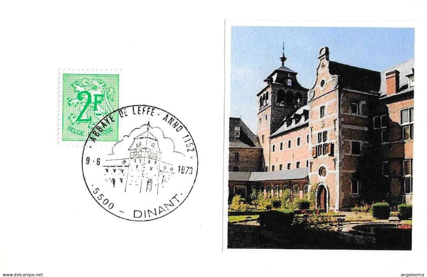 BELGIO BELGIQUE - 1973 DINANT Abbazia Di Leffe - 225 - Abadías Y Monasterios