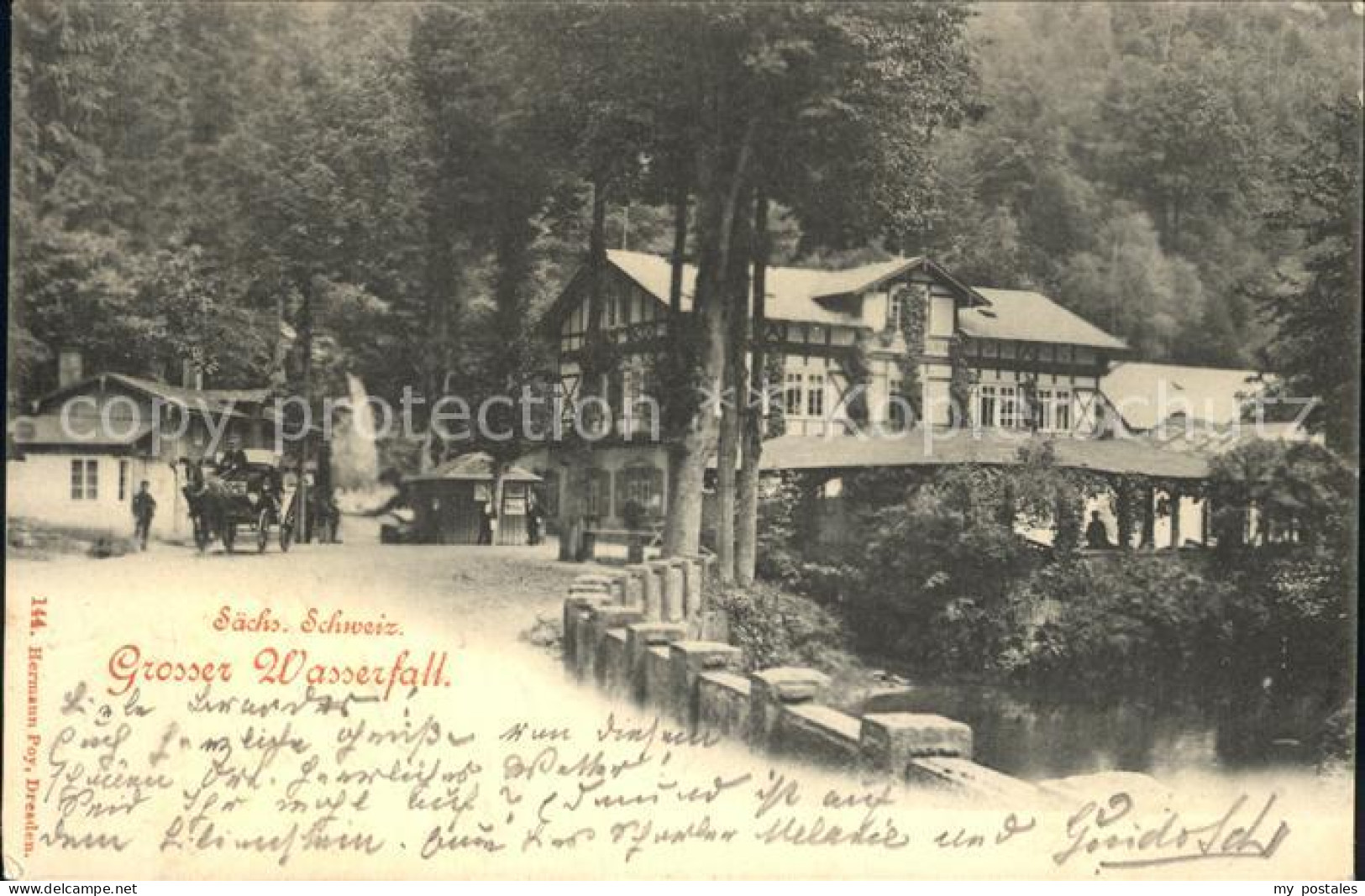 42192255 Kirnitzschtal Grosser Wasserfall Kirnitzschtal - Kirnitzschtal