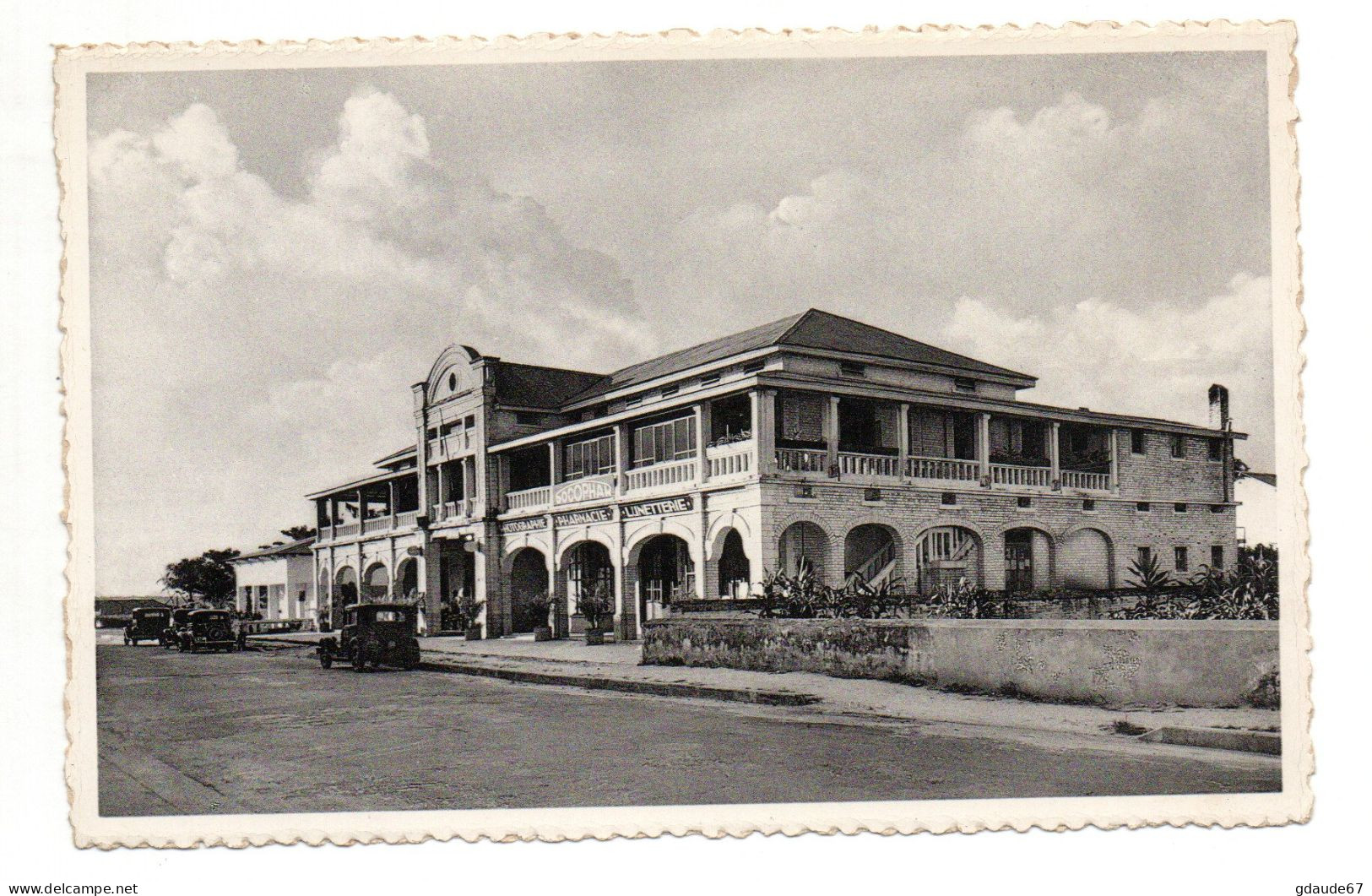 LEOPOLDVILLE (CONGO BELGE) - PHARMACIE SOCOPHAR ET MAGASIN J.V.L. - Kinshasa - Léopoldville